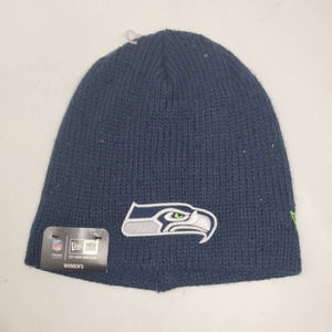 NWT New Era NFL Women Knit Sequin Beanie - Seattle Seahawks